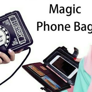 Faux book Smart phone clutch